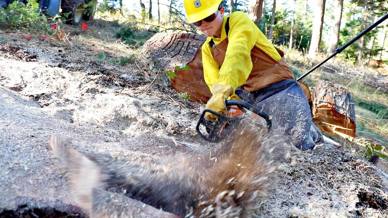 Amazing Chainsaw Trick