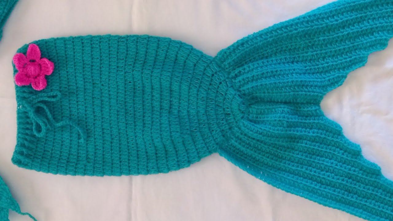 طريقة عمل حورية بحر كروشيه كروشيه اطفال بطانية كروشيه  كروشيه بيبي sirène crochet