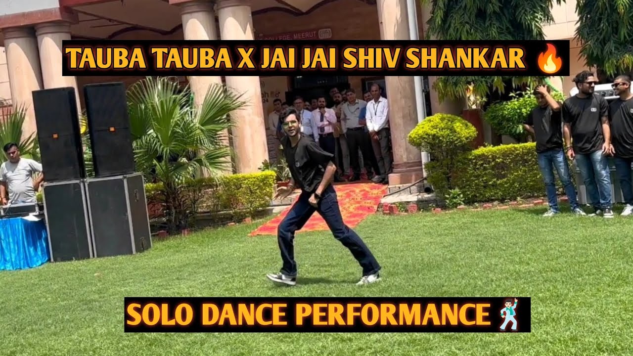 TAUBA TAUBA 🕺🏻- JAI JAI SHIV SHANKAR 🔥 | SOLO DANCE PERFORMANCE | @ArpitOfficial67