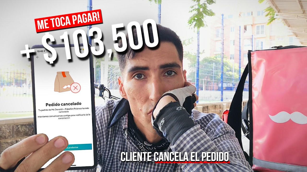 👉 Cliente me CANCELA el pedido trabajando en rappi | Delivery en bicicleta y devolucion de pedidos