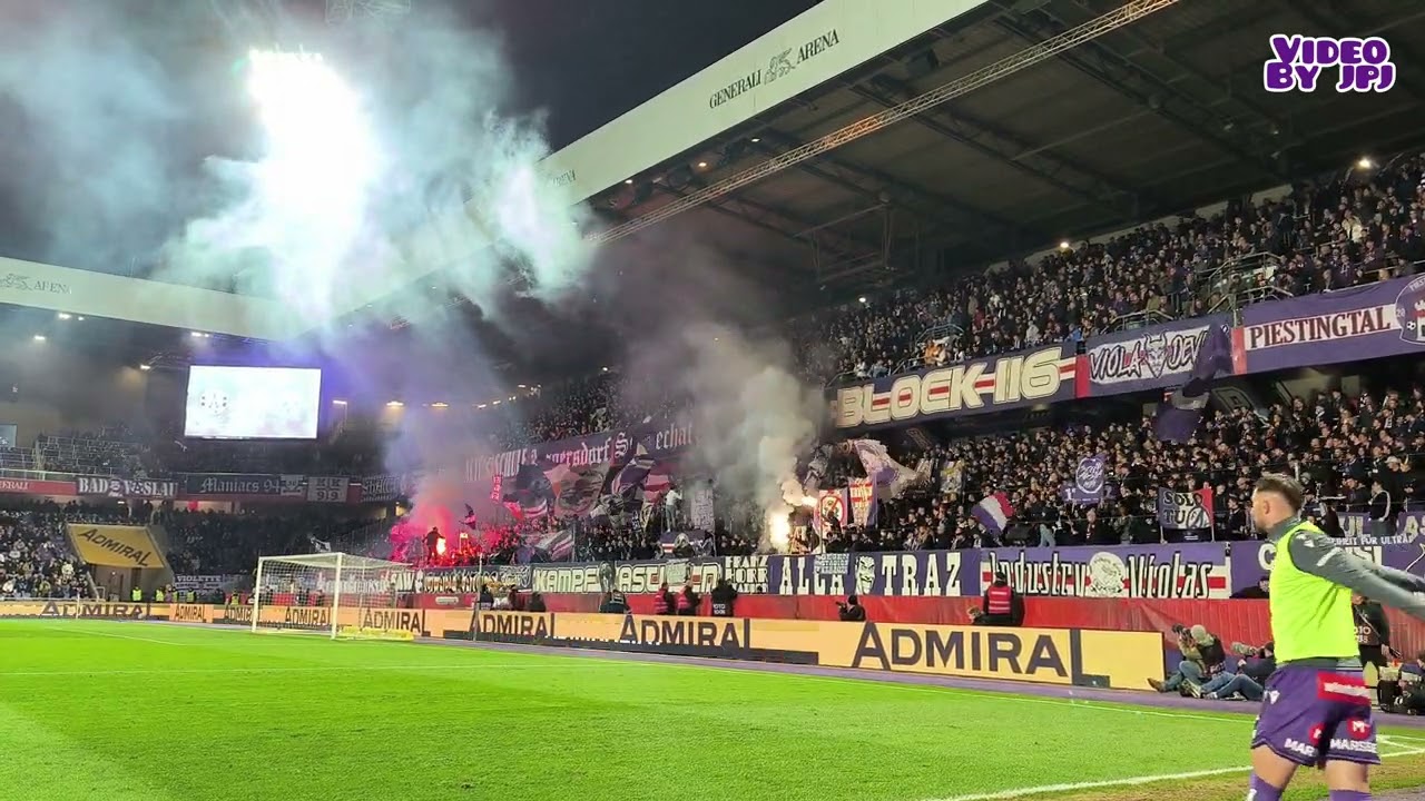 Austria Wien - Hartberg (0:1) / 02.04.25 / Support