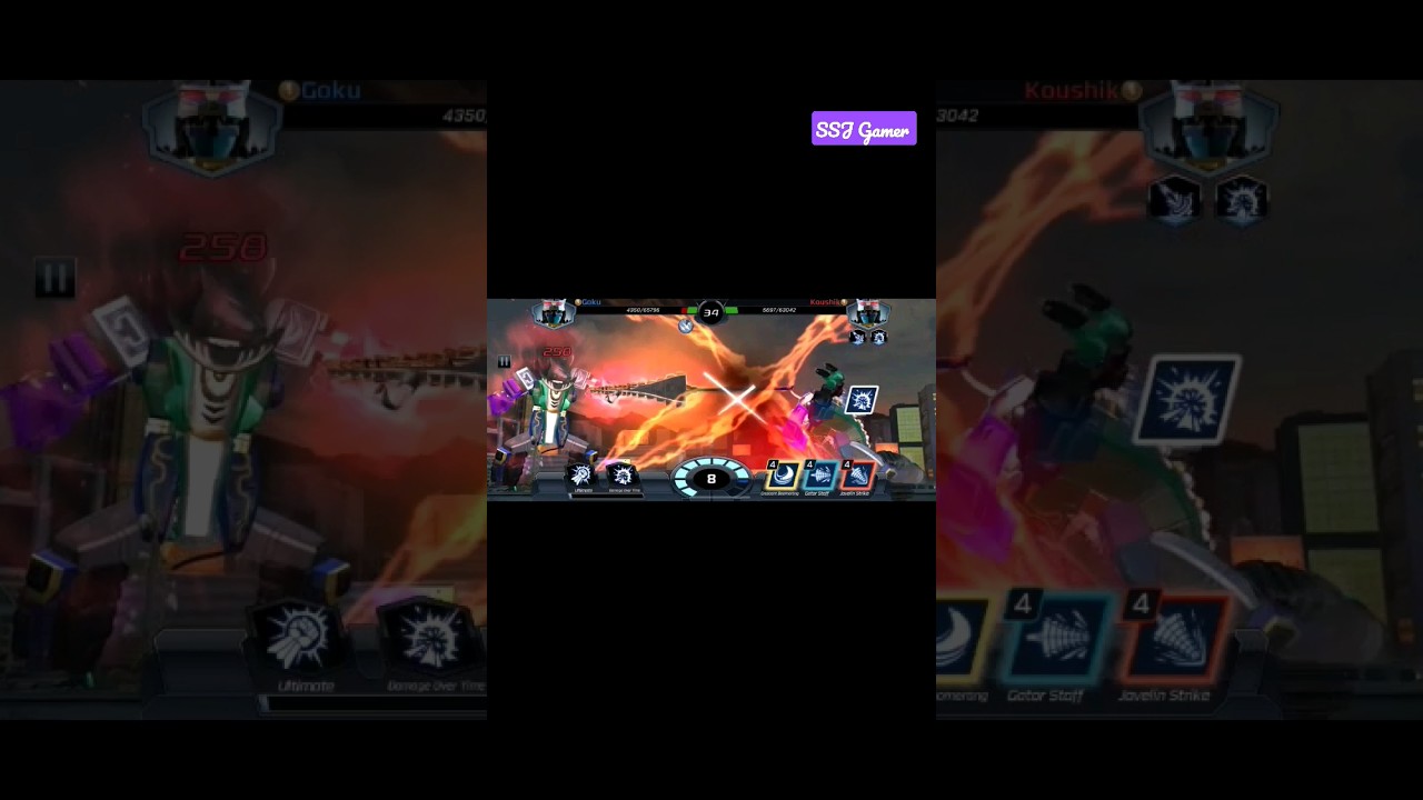 Power rangers legacy wars (Wild Force) Predazord vs Predazord 