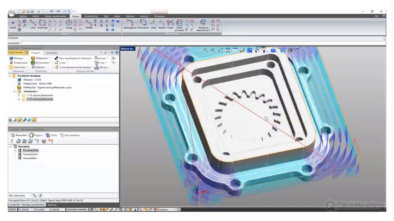 Webinarium: Praca w programie VisualCAM