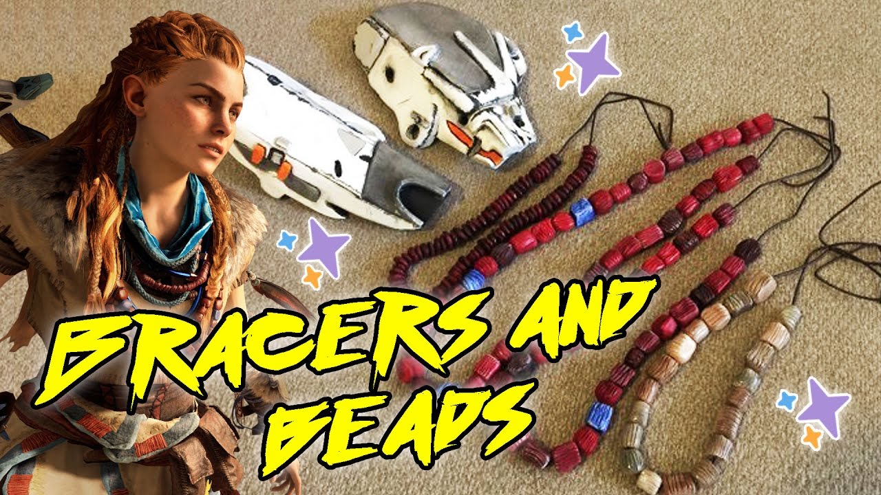 Making Armor Bracers & Beads [Aloy from Horizon Zero Dawn]
