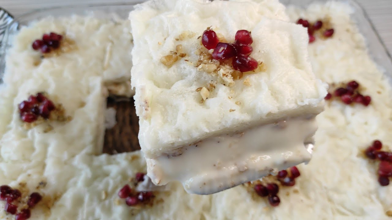 TAM KIVAMINDA MUHALLEBİLİ GÜLLAÇ NASIL YAPILIR🤩GERÇEK GÜLLAÇ BÖYLE OLUR🥰