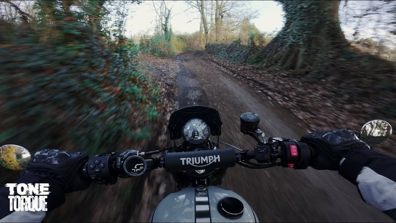 Back Lanes to Total Triumph | Triumph Scrambler 1200X POV Ride | Hitchcox Exhaust