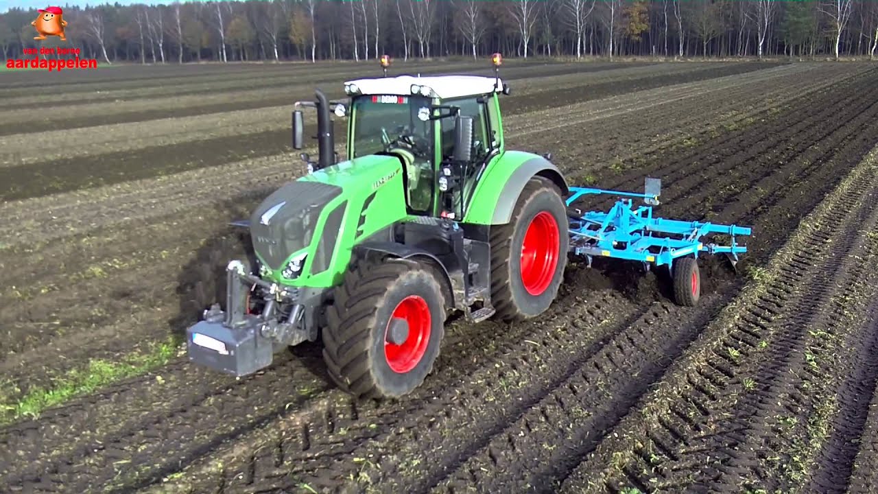 Fendt Variogrip test at Van Den Borne aardappelen