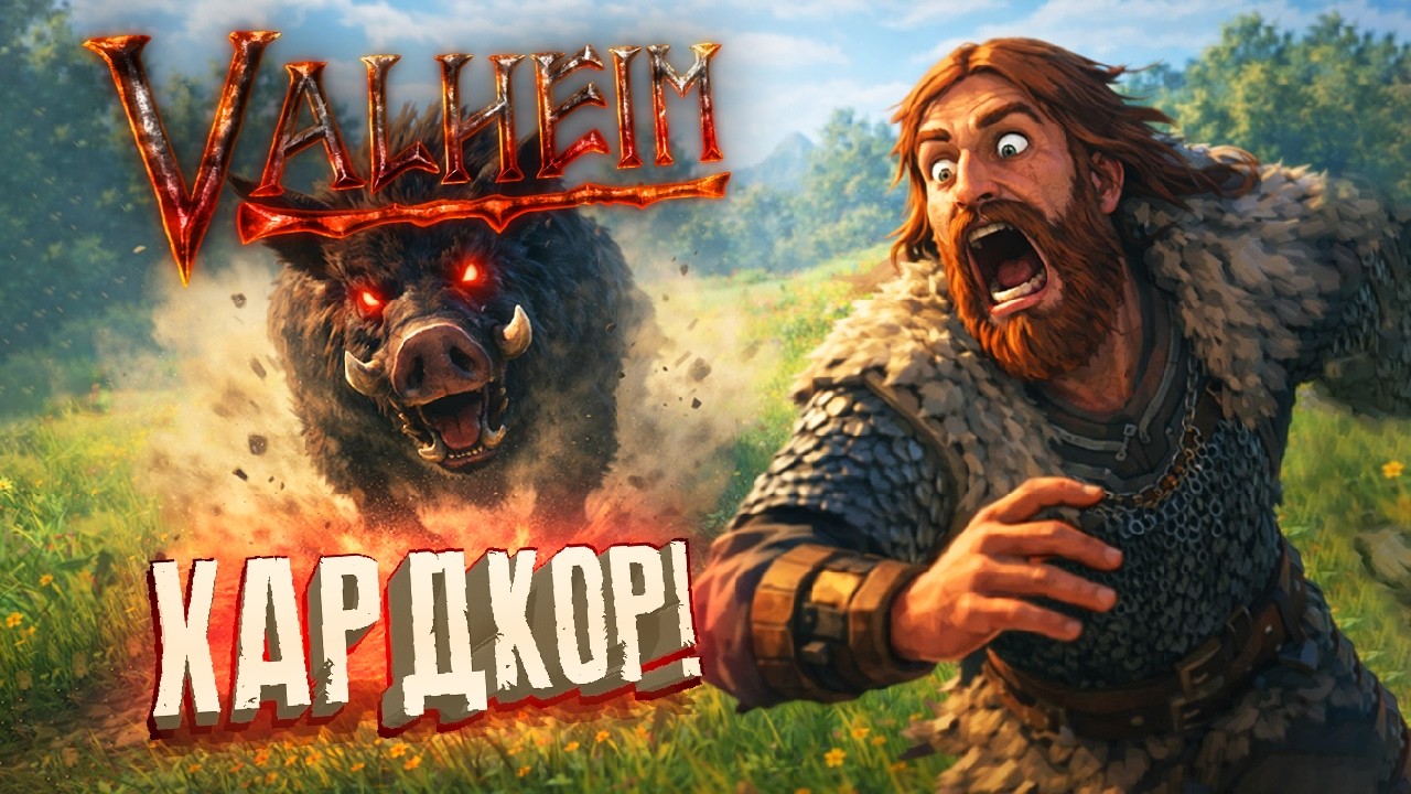 🔥VALHEIM САМАЯ ВЫСОКАЯ СЛОЖНОСТЬ - СТРИМ #3