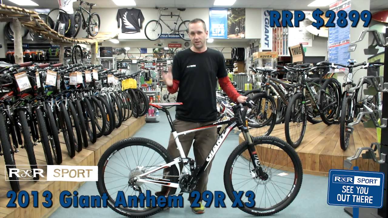 2013 Giant Anthem X 29er 3 Mountain Bike Review