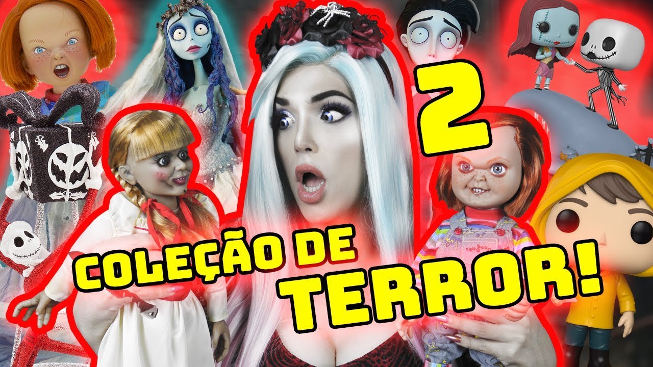 MINHA COLEÇÃO DE BONECOS DE TERROR! ESPECIAL HALLOWEEN part 2