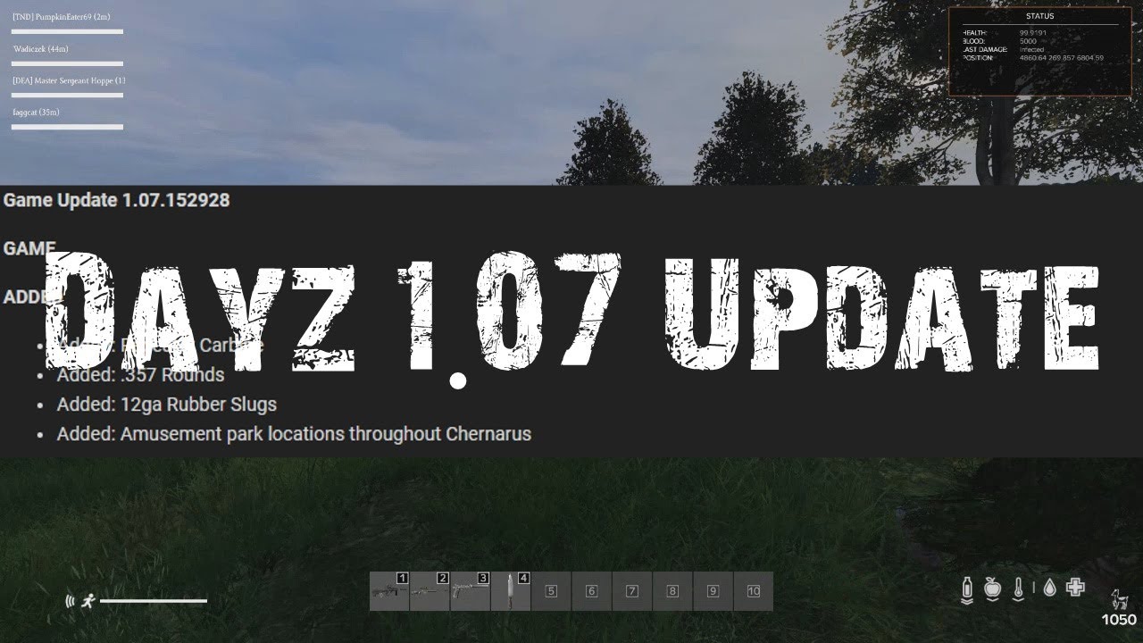 Everything New In DayZ 1.07 (Experimental)
