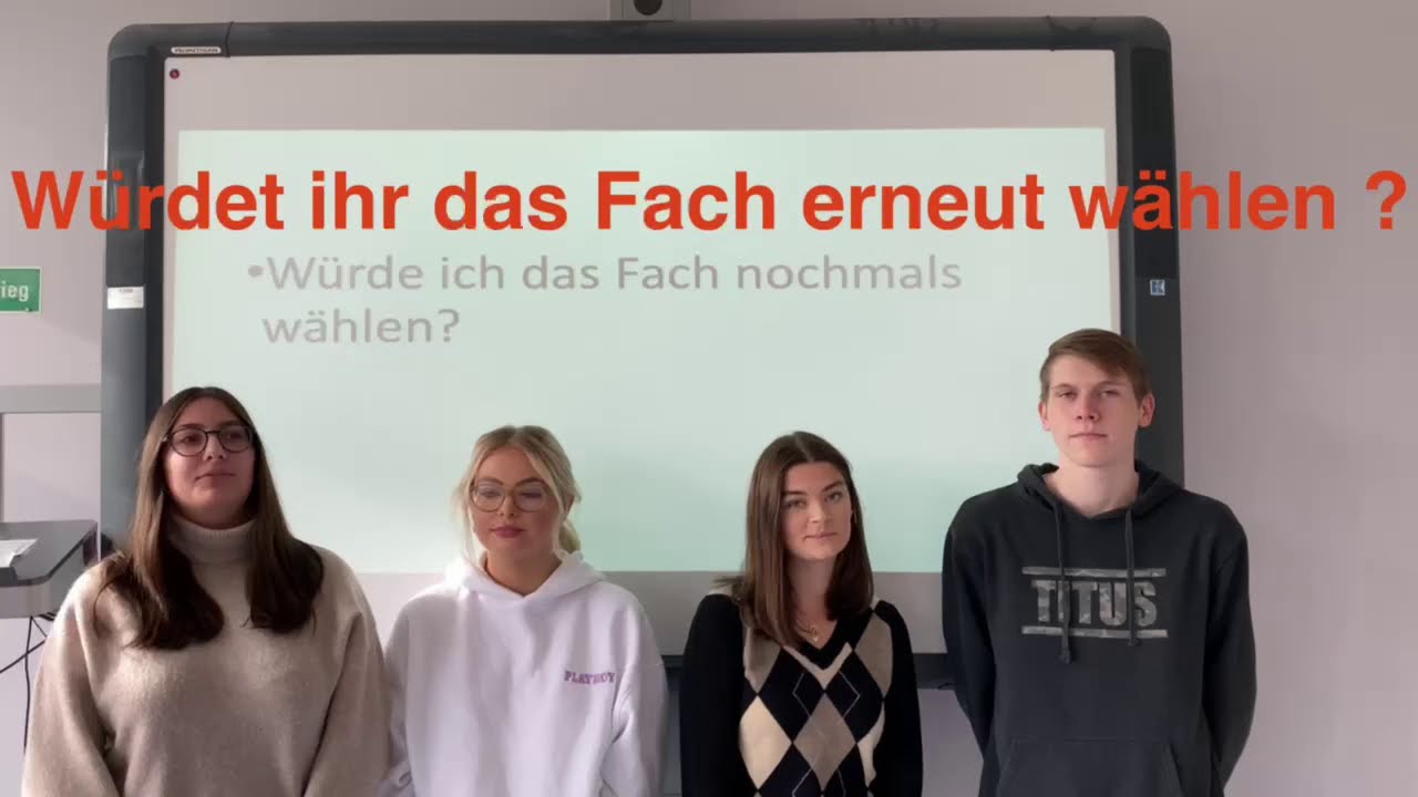 Der Leistungskurs Sozialkunde an der IGS Hamm/Sieg