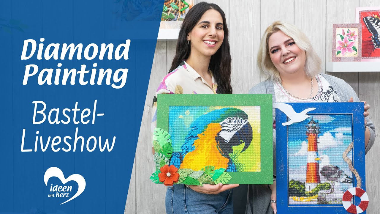 Diamond Painting  - Bastel-Liveshow vom 23.08.2021