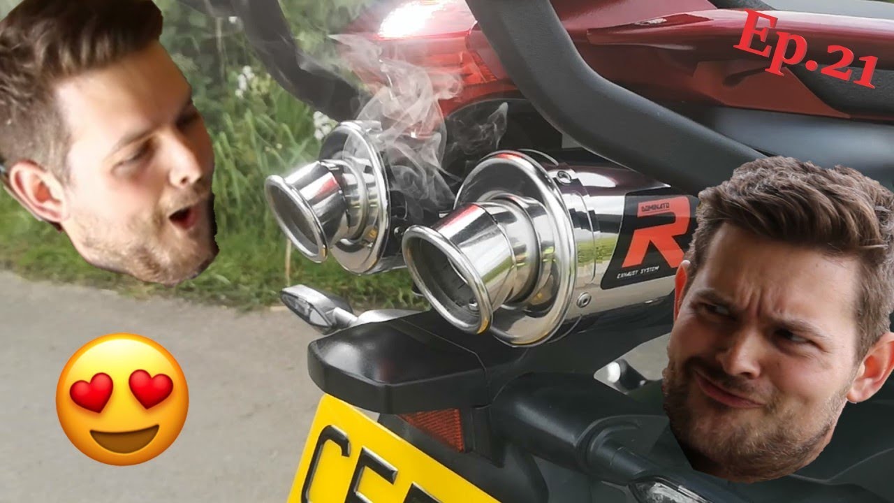 A Fazer in My Life - Episode 21 - LOUD pipes! FZ6 DOMINATOR R stainless!