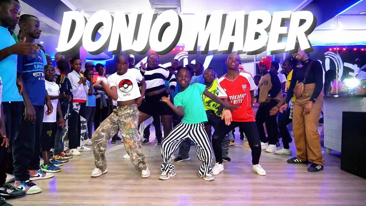 Donjo Maber | Afro Dance Kids Class @chilubatheone