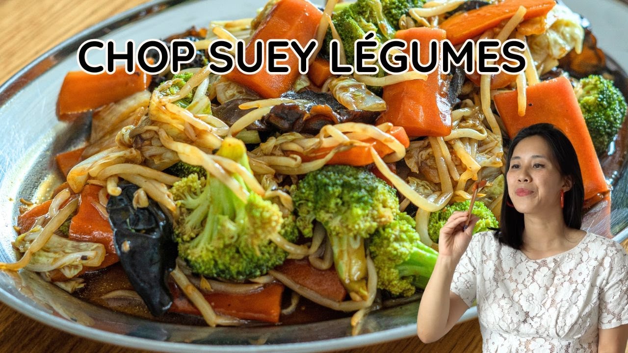 Chop Suey de légumes - Recette facile et rapide en 15 minutes 🥦