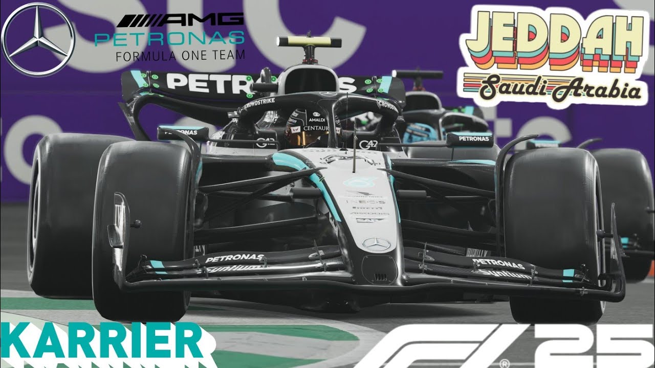 F1 25 🏎️ Karrier/Jeddah/3. szezon