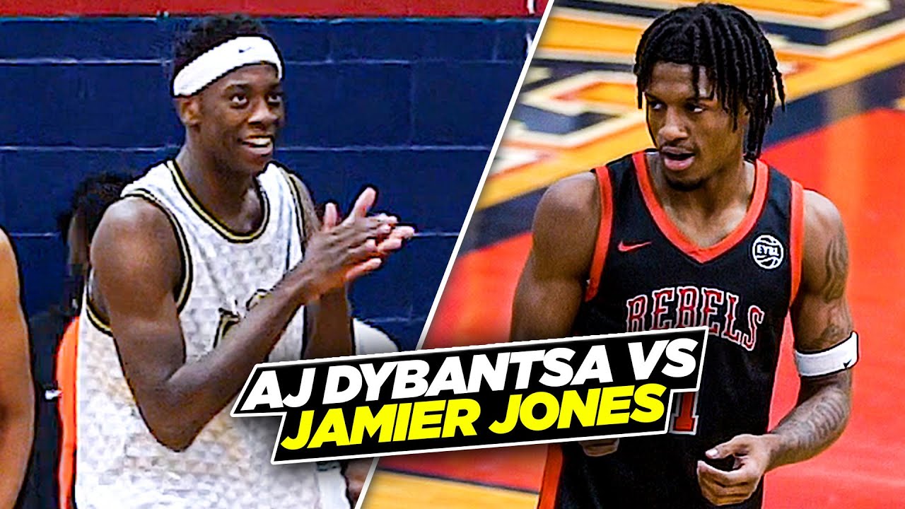 AJ Dybantsa vs Jamier Jones Gets PHYSICAL! | Utah Prep Vs Florida Rebels @ Border League