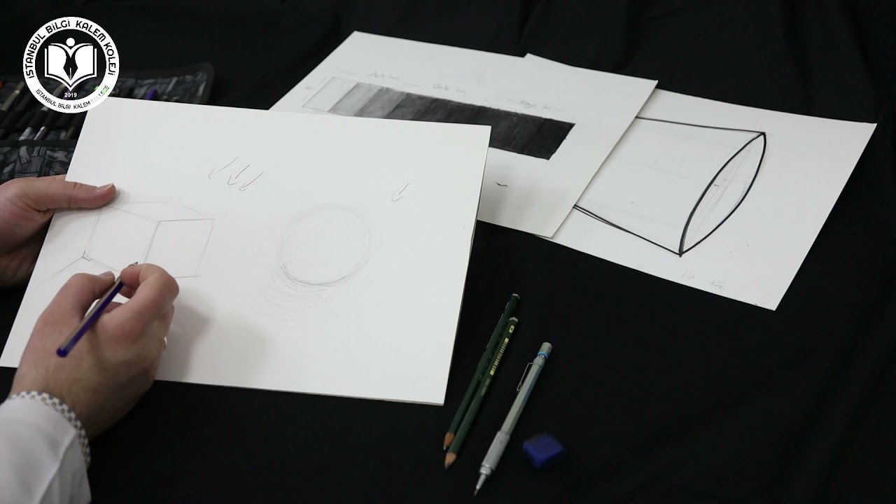 Bilgi Kalem Kolej | Görsel Sanatlar | Işık Gölge 3.ders