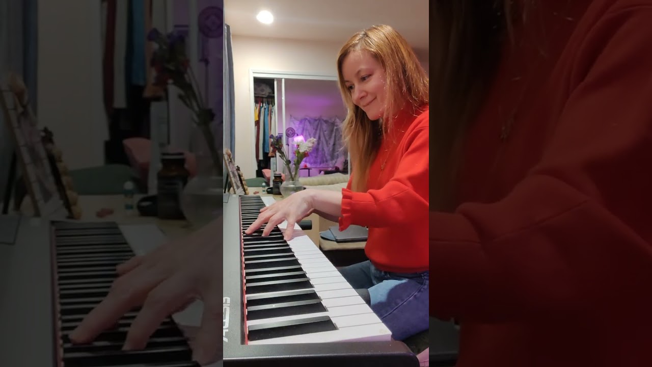 Mozart, Sonata K 300 (332), Allegro, 2nd movement.