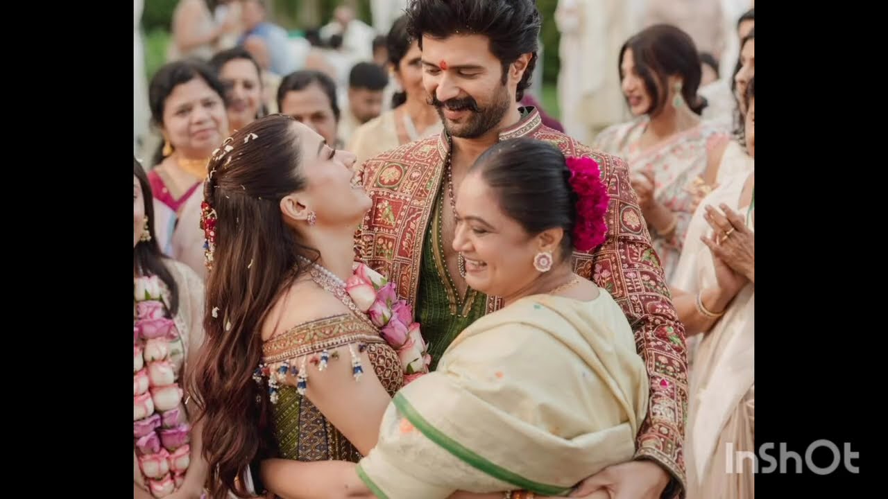 Visuals of Vijay Devarakonda and Rashmika Mandanna Mehndi Celebration || Dial Telugu