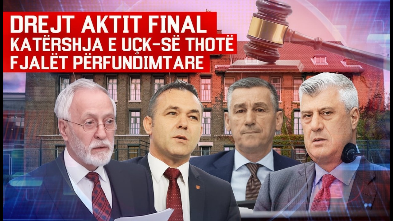 LIVE - DREJT AKTIT FINAL, KATËRSHJA E UÇK-SË THOTË FJALËT PËRFUNDIMTARE @teve1