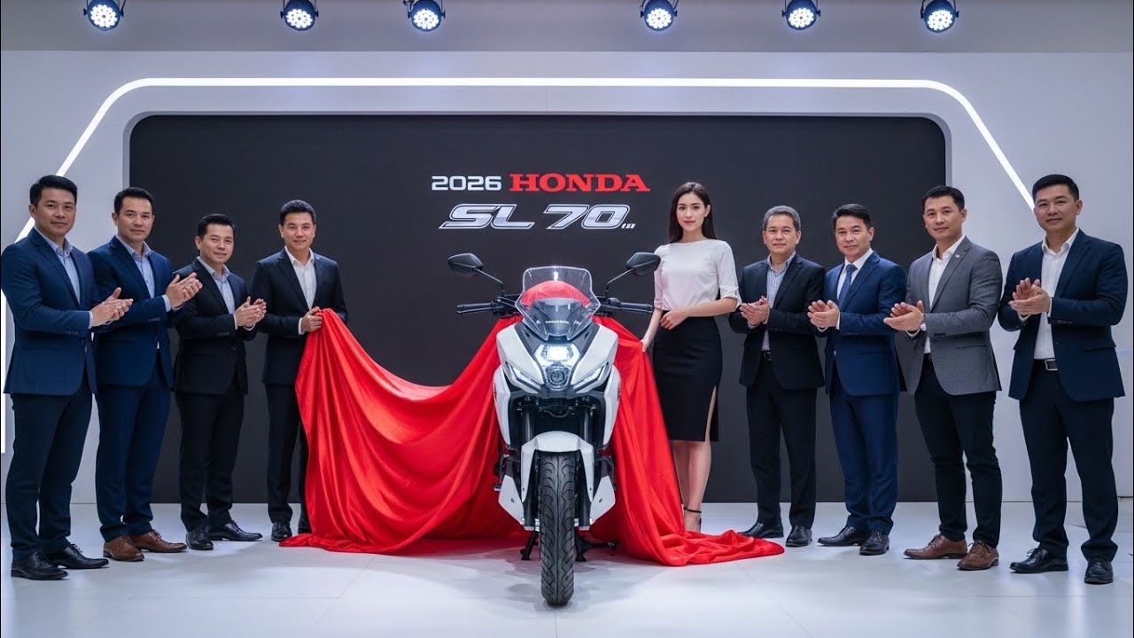 😮Этот 70-кубовый мотоцикл изменил всё! 😲 Новая Honda SL 70 2026 года
