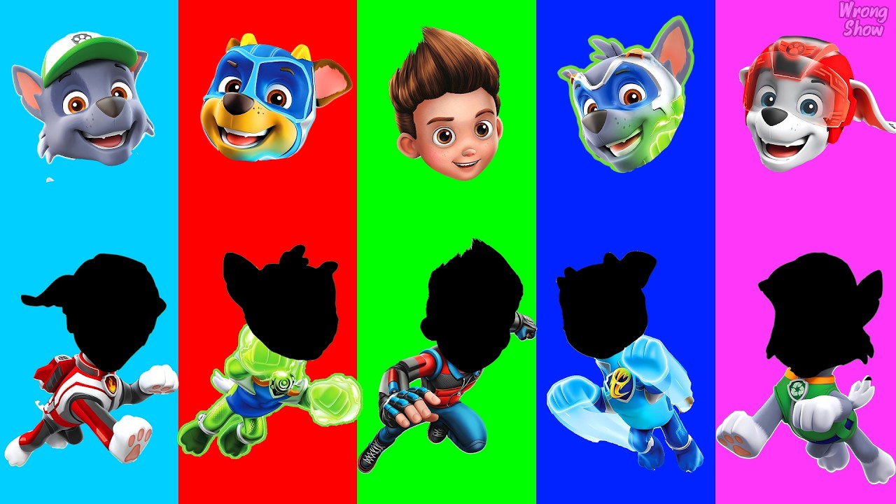 Wrong eyes 👀 Paw Patrol Family Friendly Full Episodes - DAME TU COSITA Funny Puzzle Wrong Heads #52
