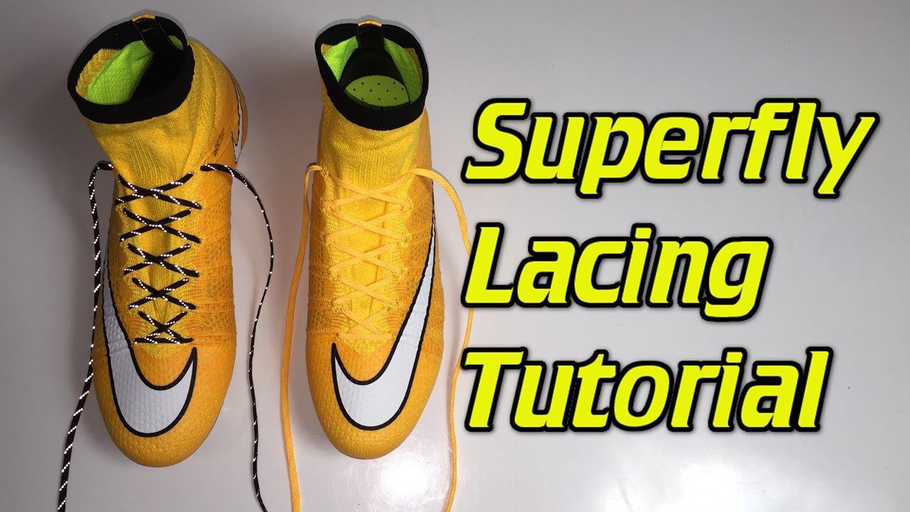 How To Replace The Laces On The Superfly 4 - SR4U Laces Tutorial