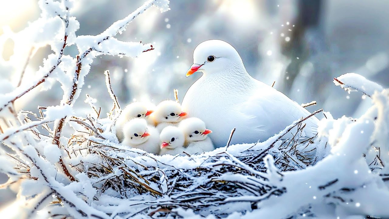 Нежные, умиротворяющие мелодии с пением зимних птиц успокоят разум ❄️ Успокоят сердце и снимут ст...