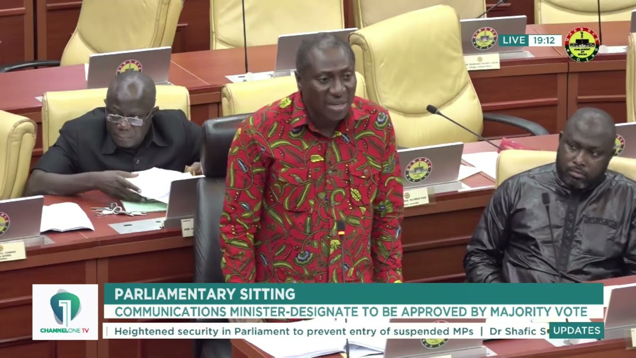 We Wash Our Hands off Sam George's Nomination - Afenyo-Markin | Approval of Ministerial Nominees