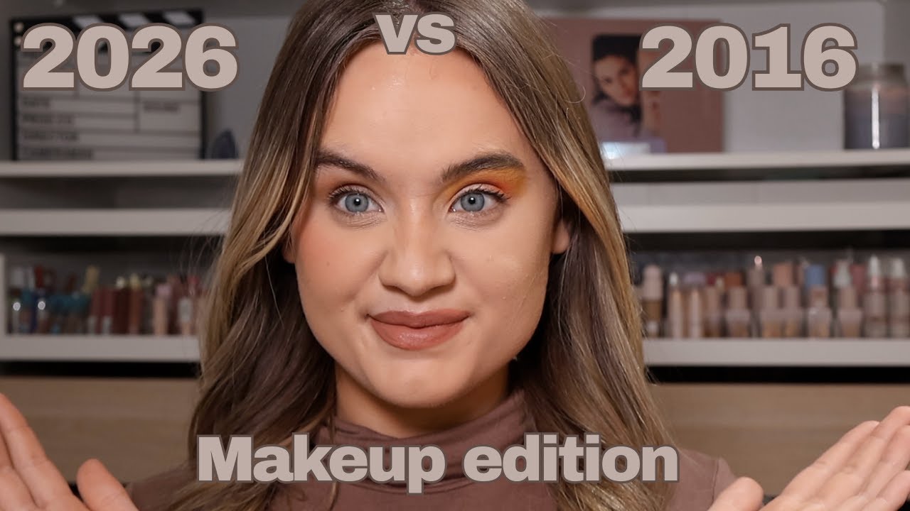 2016 MAKEUP VS 2026 MAKEUP, MAKEUP CHALLENGE RECREATING 2016 MAKEUP