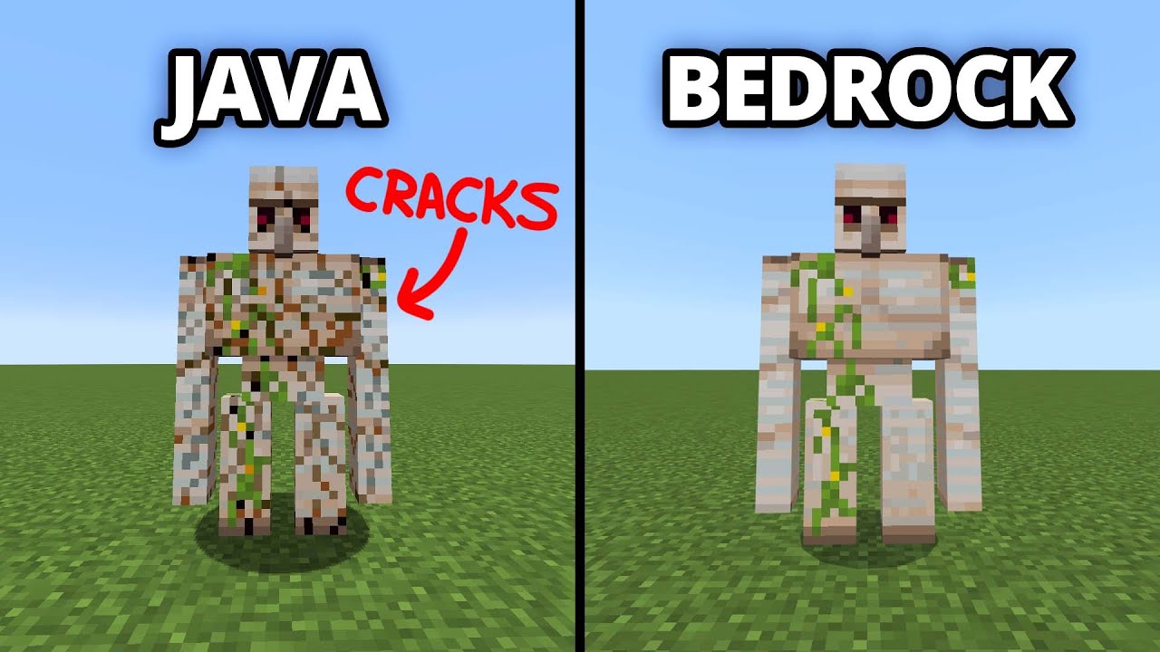 java vs bedrock v4