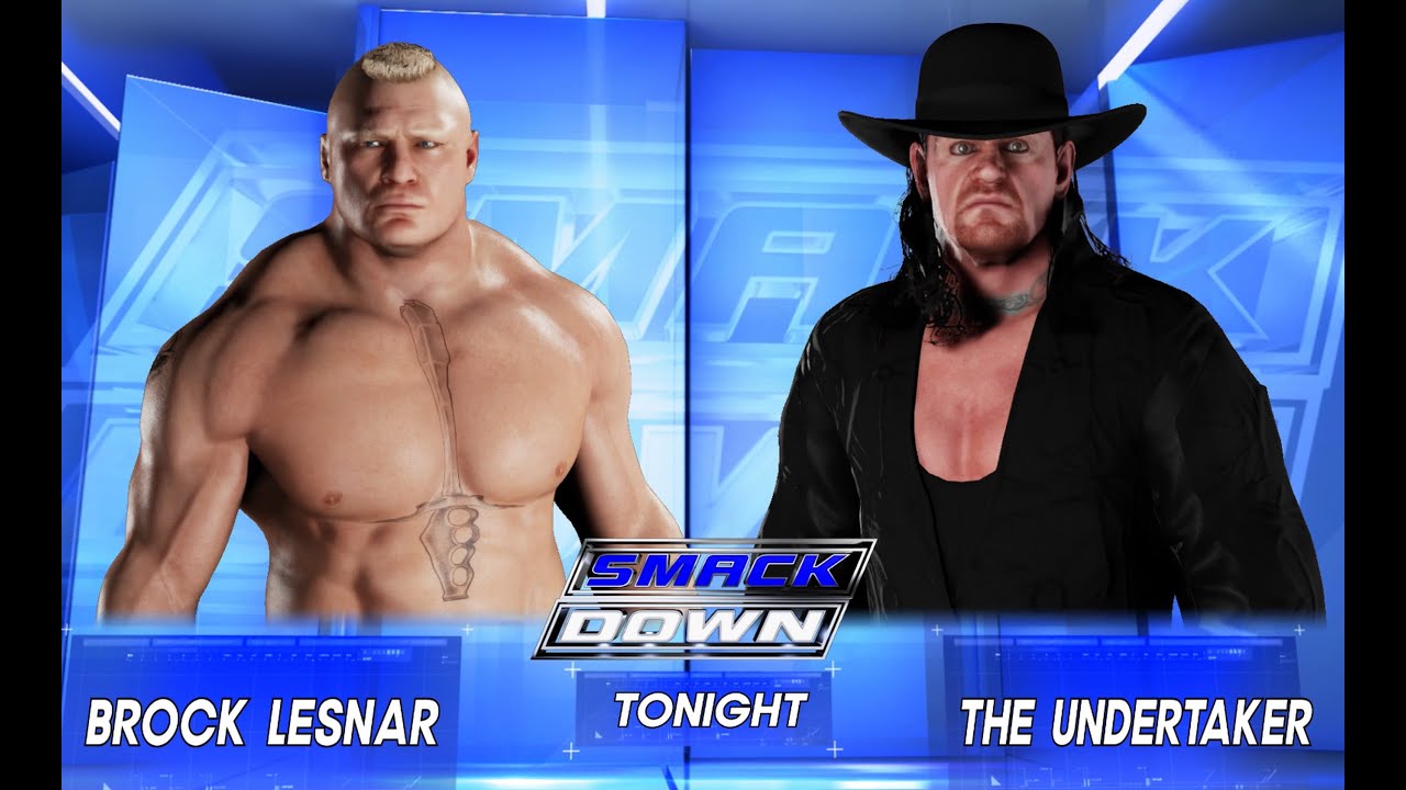 WWE 2K18 Brock Lesnar vs The Undertaker