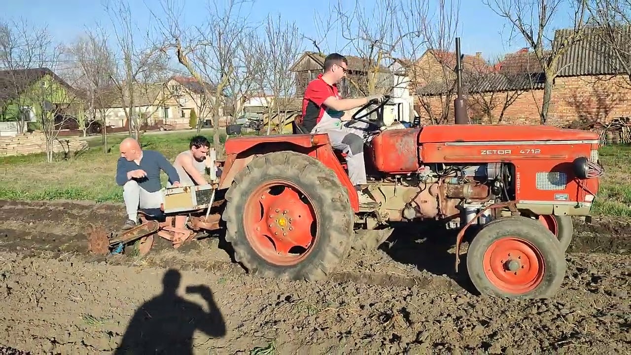 Zetor 4712 & sadnja krompira