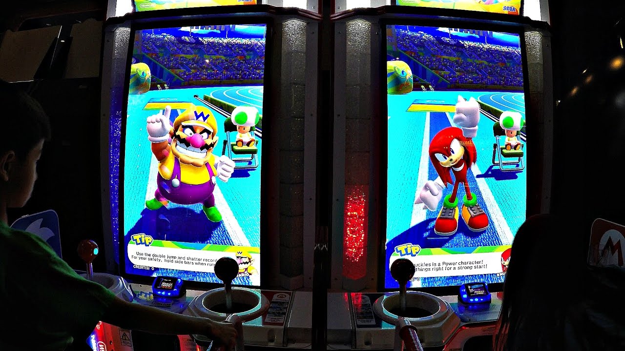 Arcade Mario & Sonic Rio 2016 Olympic Games Edition アメリカのゲームセンター