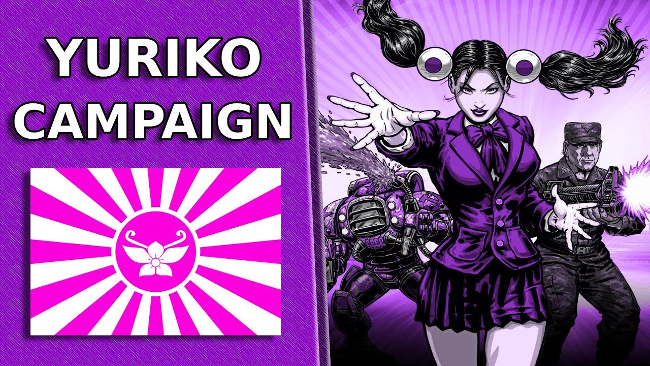 Red Alert 3 Uprising | Full Yuriko Omega Campaign Playthrough - Hard Difficulty
