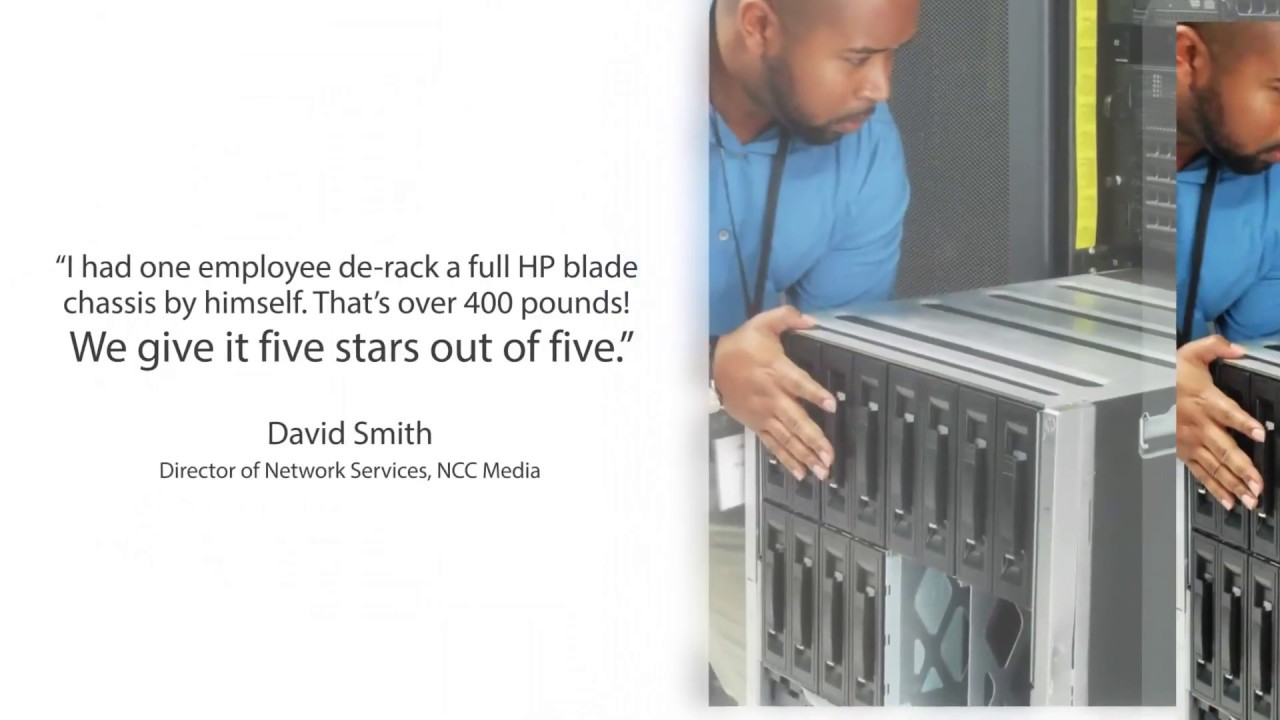 ServerLIFT SL-500FX&trade; Electric Front Loading Data Center Lift