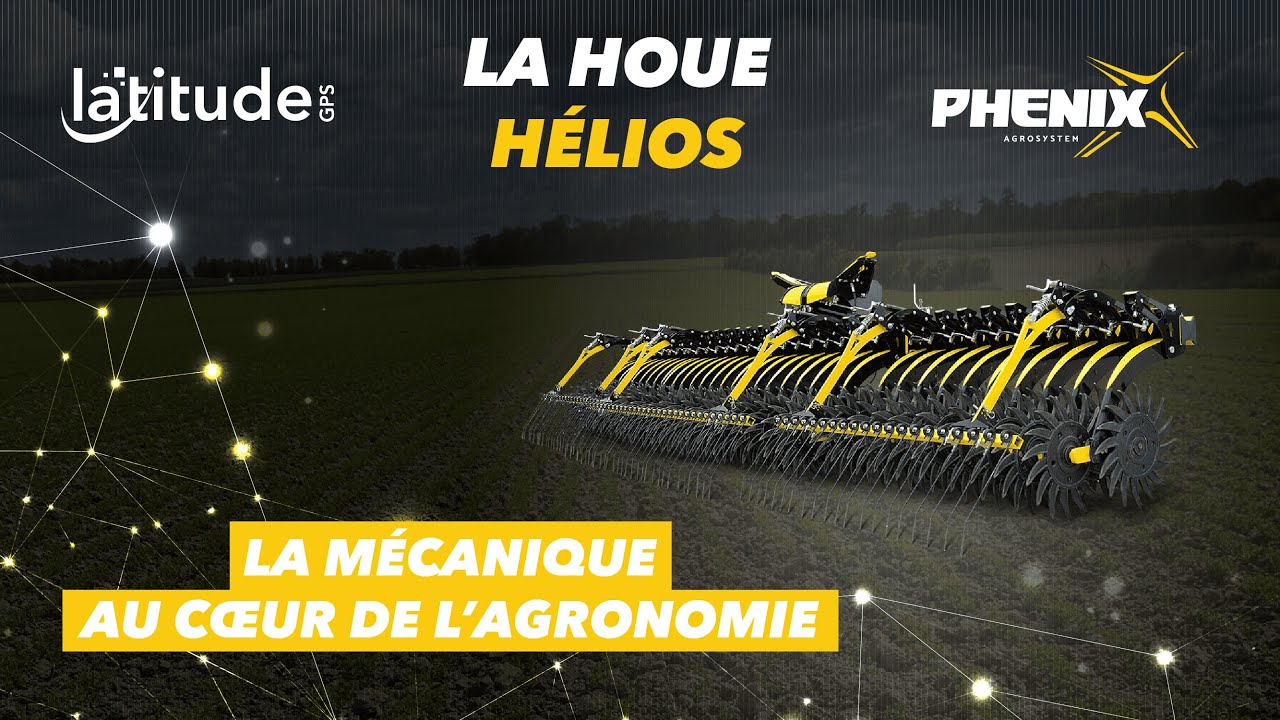 Houe Rotative Phenix Helios 🌱| Latitude GPS