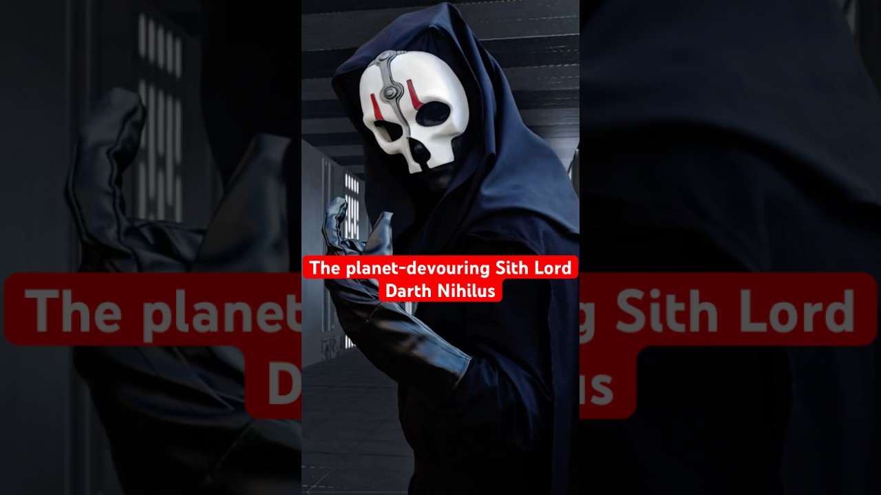 The planet-devouring Sith Lord: Darth Nihilus