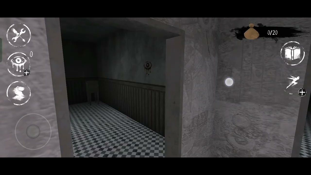 Scary eye's in horror game bhutiya 🤣🤣🤣🤣☠️👻