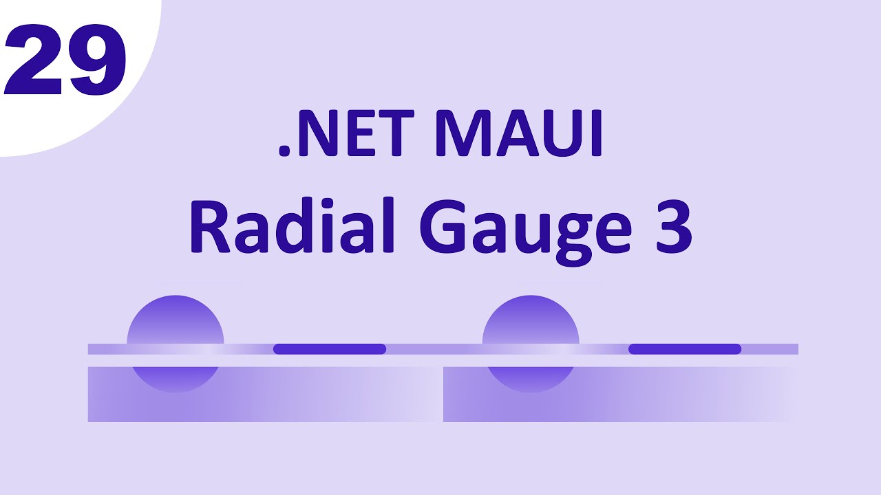 MAUI - Syncfusion : Data Visualization : Radial Gauge 3 : Working clock sample