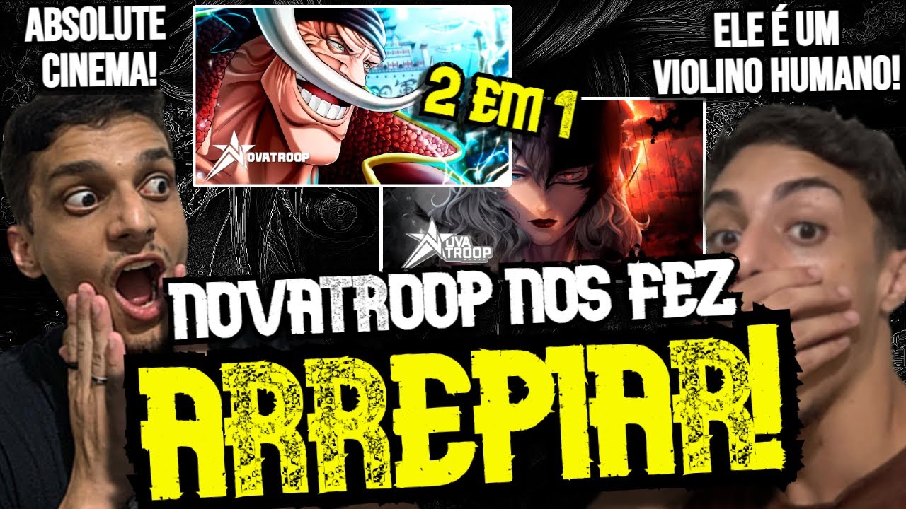 REACT | 2 EM 1 | Griffith e Barba Branca | O Sonho do Falcão e Pai Do Mar | Novatroop