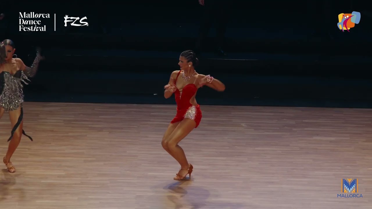 Giorgia Manca, ITA | R2 C | 2025 WDSF European Solo Female Youth Latin Calvià, ESP