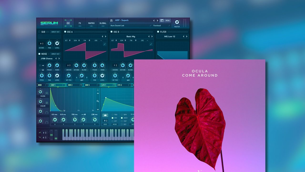 Serum Tutorial - OCULA Style LFO Pad