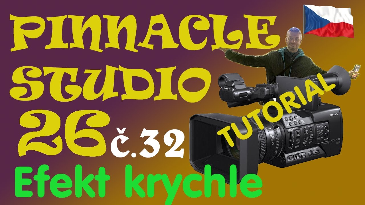 Pinnacle Studio 26 Tutoriál jak udělat efekt otáčející kostky