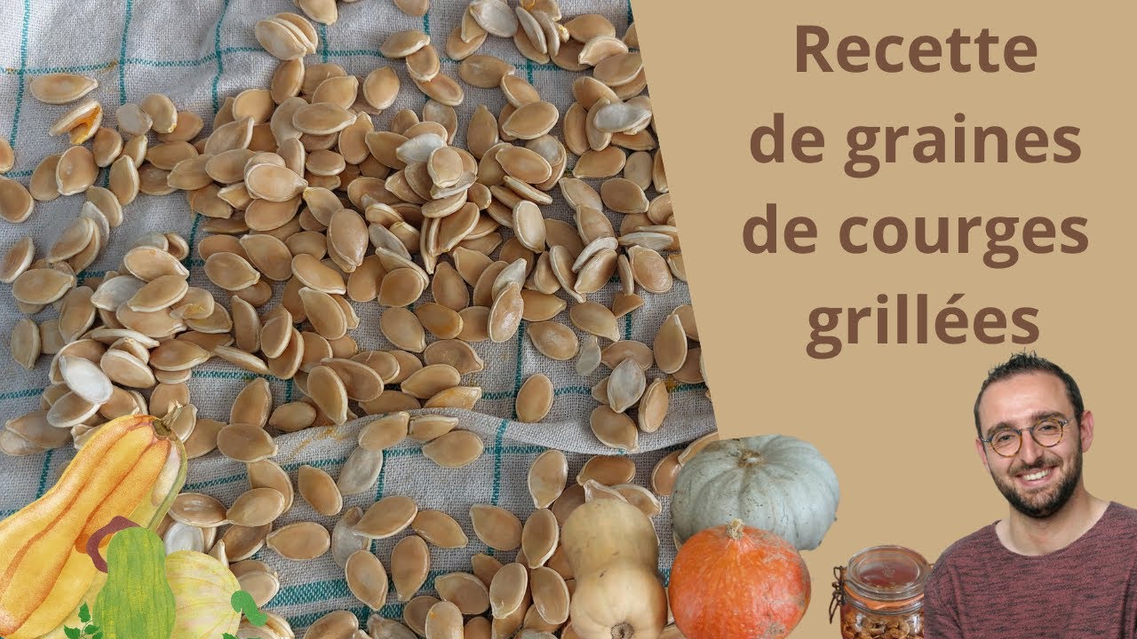 Recette de graines de courges grillées ! Rapide & facile !🎃🍂