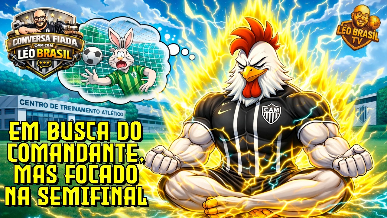 CONVERSA FIADA | A BUSCA POR COMANDANTE | FOCO NA SEMIFINAL NA VOLTA DA FOLGA | NOTÍCIAS DO GALO⚽