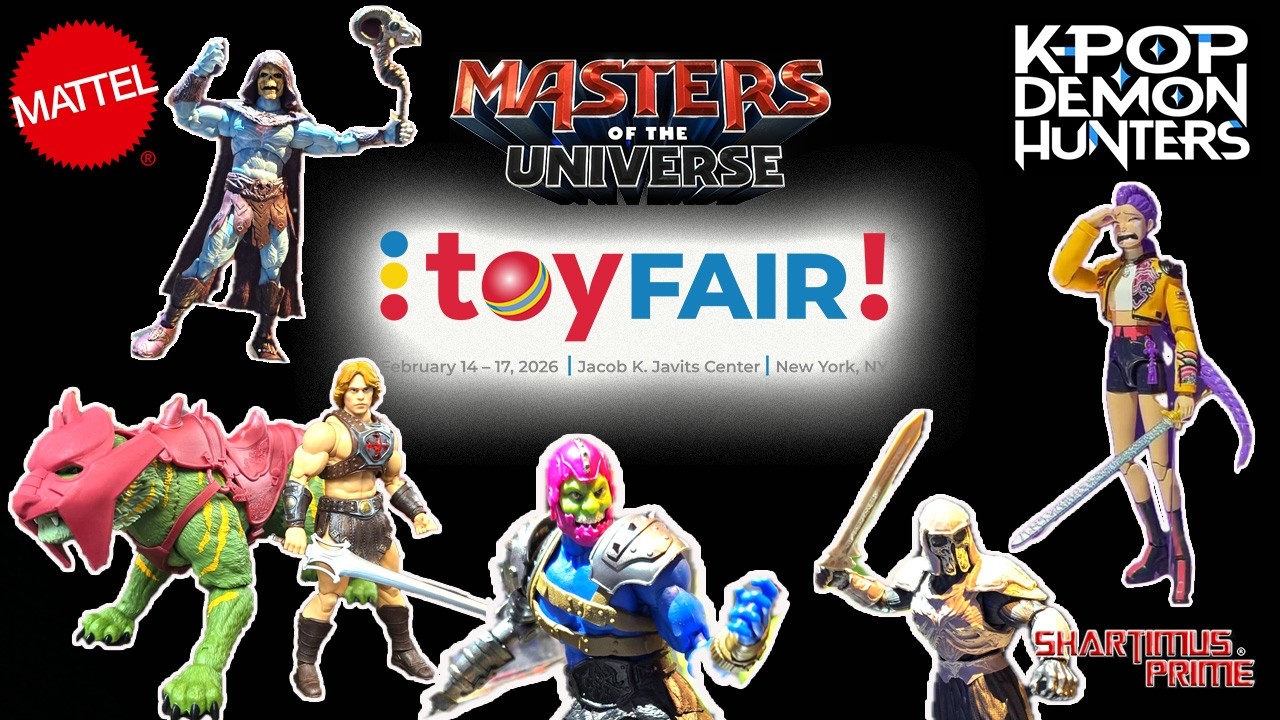 Mattel Crushes NYTF 2026! - Masters of the Universe Core & Chronicles Figures & KPOP Demon Hunters