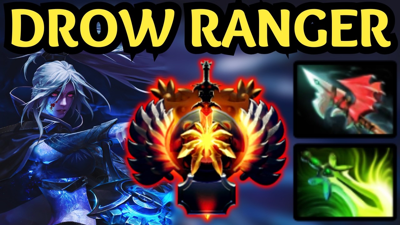 🔥 How Immortals DOMINATE with Drow Ranger Carry 🔥 Dota 2 Gameplay